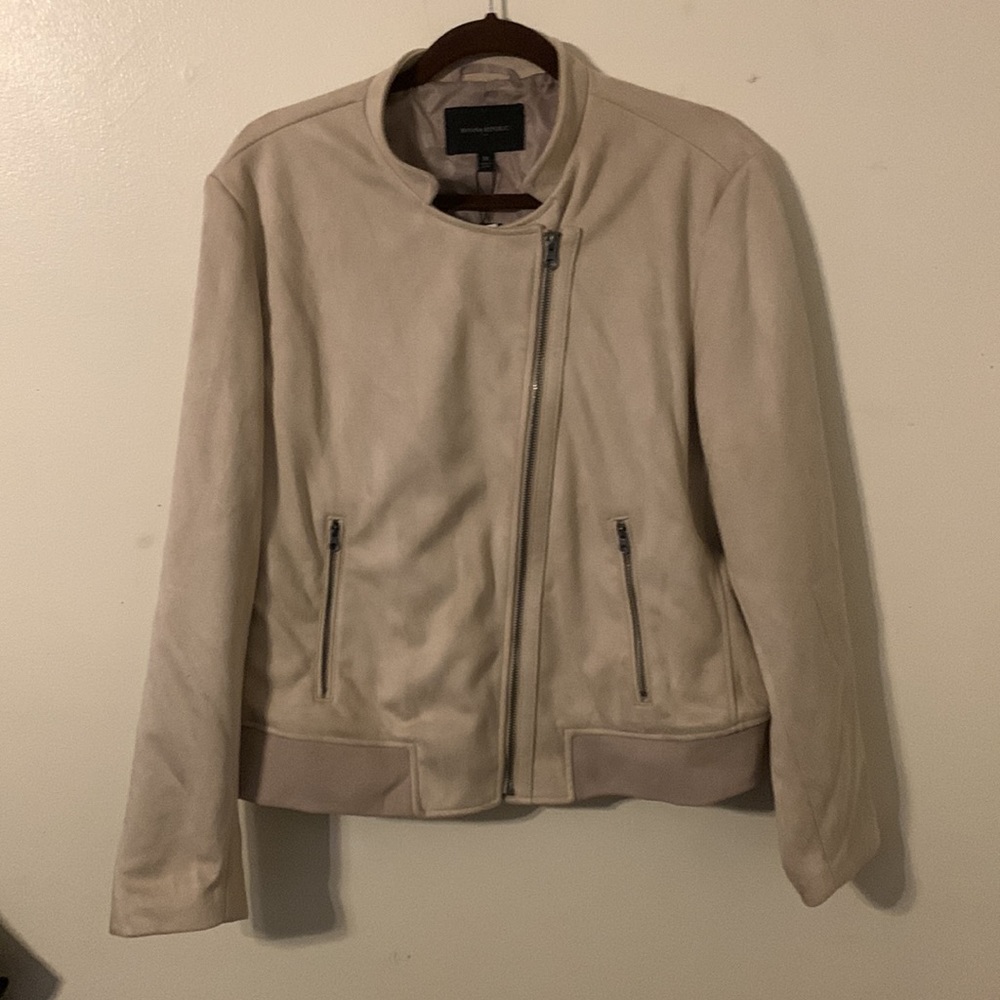 Banana Republic suade jacket! XL in size